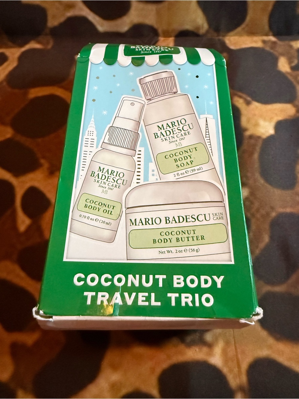 Mario Badescu Coconut Body Travel Trio - Green Packaging